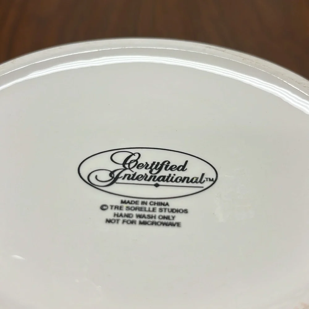 Certified International turkey gravy‎ bowl